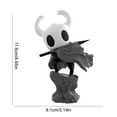 thumbnail image 2 of Holl0w-Knight: Silksong Game Character Collectible Figure Statue,Holl0w-Knight Action Figure,a Gift for Game Fans and Friends, 2 of 7
