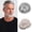 #1B80, variant on Human Hair Toupee for Men Gray Hair Prosthesis Breathable Mono Lace Pu Around Mens Wig Replacement System Hairpiece #1B60 8x10Inch