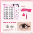 thumbnail image 1 of Faux Cils Sans Colle Autocollants Recourbe-Cils, 1 of 8