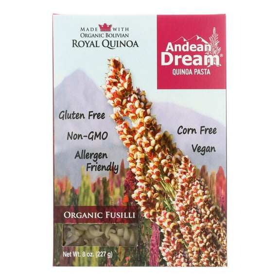 Andean Dream Quinoa Pasta, 8 Oz