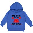 thumbnail image 2 of Inktastic My Gigi Loves Me Grandkids Toddler Hoodie, 2 of 4