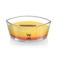 thumbnail image 2 of WoodWick Tropical Sunrise Scented Trilogy Ellipse Candle, Crackles as it Burns, Up to 50 Hours Burn time, 16oz, 2 of 4