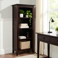 thumbnail image 6 of Alaterre Furniture Shaker Cottage 3-Shelf Bookcase, Espresso, 48" H, 6 of 12