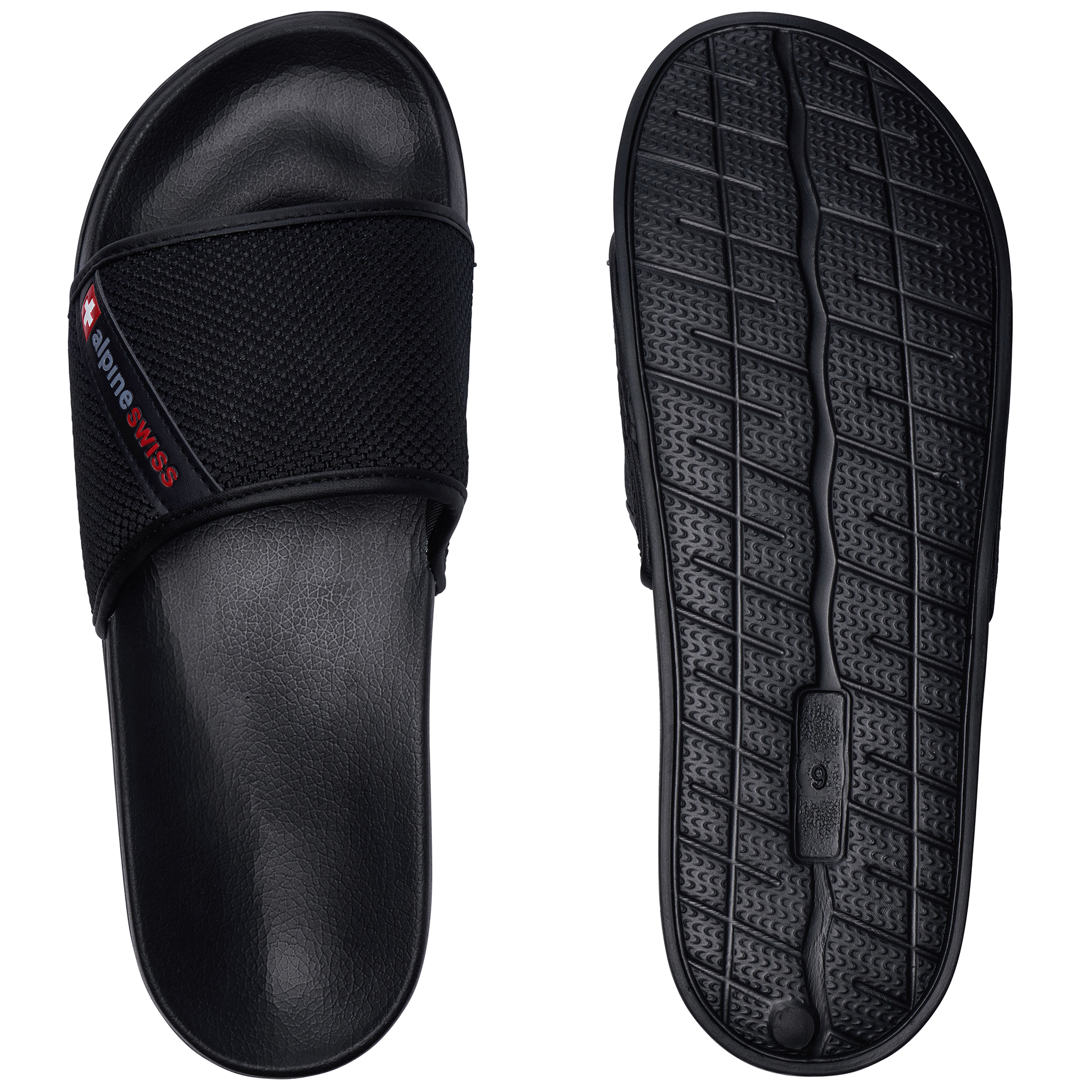 Alpine Swiss Men's Athletic Slide Sandals photo 3