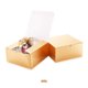 thumbnail image 3 of Cajas de regalo PACKQUEEN, paquete de 10 unidades, 20 x 20 x 10 cm, color dorado, 3 of 6