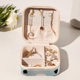 thumbnail image 6 of Easter Square Travel Jewelry Box Earring Necklace Bracelet Holder Organizer Stand Display Case Decorative Storage Box, 6 of 6