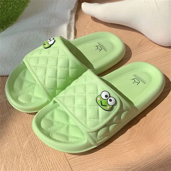 Pantoufles Dessin Animé Sanrio Hello Kitty Kuromi Femmes Hommes Été Mode Chaussures Plates Couples Souples Mignonnes Pantoufles Maison Y2k Chaussures Coréennes tzw