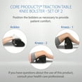 thumbnail image 3 of Core Products Traction Table Knee Bolster, Set - Dual Height, 3 of 5
