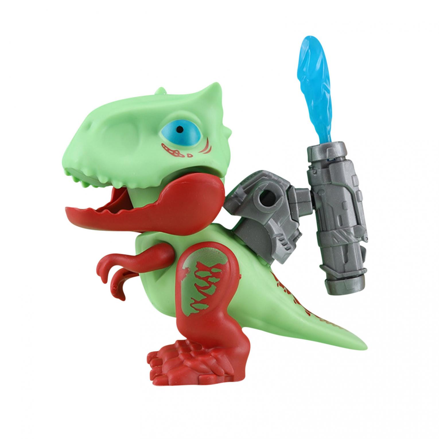 EQWLJWE 3d Children's Puzzle Dinosaur Assemble Toy Action Play Figure