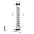 thumbnail image 1 of Mosiee 304 Stainless Steel Pool Ladder Steps With Non-Slip Rubber Pads, 1 of 7