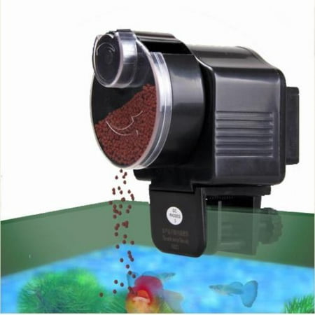 - Zimtown Fish Food Automatic Feeder for Aquarium Tank Fish 12/24 Hours Feeding