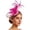 Red, variant on Fgnfyis Fascinator for Women Elegant Wedding Tea Party Ladies Day Floral Fascinator Hat Headdress Hair Accessories for Women White One Size