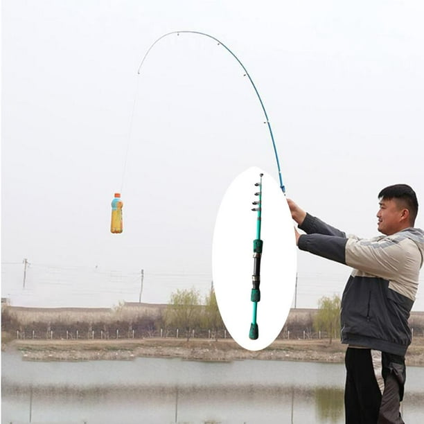 Fishing Rod & Reel Combo Portable Telescopic Fishing Pole Super Hard High  Carbon Fiber Baitcasting Rods for Fresh & Saltwater : : Sports &  Outdoors
