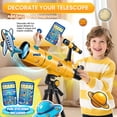 thumbnail image 6 of Telescope for Adults & Kids, 80mm Aperture 500mm Portable Refractor Telescope for Astronomy Beginners, with Tripod, Stickers, Smartphone Adapter, Backpack, 6 of 8