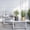 1 tier white, variant on Plant Stand Indoor Outdoor, Foldable Metal Plant Shelf for Multiple Pots, Mid Century Slatted Bench for Patio Garden, Heavy Duty Capacity 330 lbs1 Tier Coffee