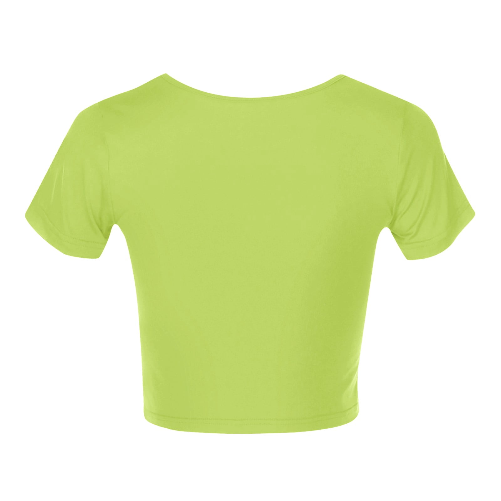 cute neon crop tops