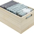 thumbnail image 7 of Sorbus Unfinished Wood Crates - Organizer Bins, Decorative Wooden Boxes for Adults (4-Pack), 7 of 7