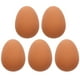 thumbnail image 1 of GOOHOCHY 5 juguetes creativos para morder con forma de huevo para mascotas, simulación de huevos (caqui), 1 of 8