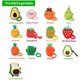 thumbnail image 4 of Funda de silicona para Airpods, divertida y bonita, compatible con Apple Airpods 1 y 2 [Serie Frutas y Verduras] [El mejor regalo para niñas o parejas] (Limón), 4 of 5