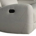 thumbnail image 4 of Gira Manual Recliner Loveseat with Center Console, 79 Inch, Wood, Beige, 4 of 6