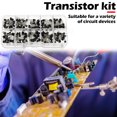 thumbnail image 3 of Kit surtido de transistores de 200 piezas diodo Assort Mix paquete Ehuebsd con caja, 3 of 9