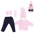 thumbnail image 1 of Ropa Para Muñecas, Suéter, Pantalones, Sombreros, Bufanda, , Conjunto De Accesorios Para Muñecas De 18 Pulgadas, Niñas, 1 of 7