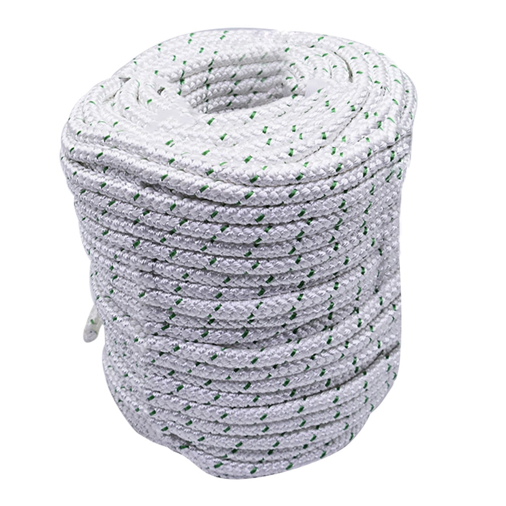 Details about   3/8"200feet Double Braid Polyester Rope 4800Lbs Breaking Strength Strong Pulling 
