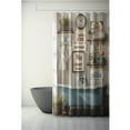 thumbnail image 6 of Vintage Bathroom Shower Curtain with Country Style - Polyester Fabric with White Clawfoot Tub, Wooden Shelf, Includes 12 Hooks, Perfect for Cozy Vintage Bathroom Decor, Cozy Bathroom Upgrade |, 6 of 10