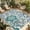 Teal, variant on Teal Paisley Pattern Outdoor Rug for Patio/Deck/Porch, Non-Slip Large Area Rug 3 x 5 Ft, Boho Ethnic Floral Traditional Indoor Outdoor Rugs Washable Area Rugs, Reversible Camping Rug Carpet Runner
