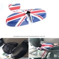 thumbnail image 4 of Car Styling Interior Rearview Mirror Cover Cap Shell Trim Stickers For Mini Cooper R50 R52 R53 R55, 4 of 5