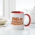 thumbnail image 4 of CafePress - FMLA Fraud Mug - 11 oz Ceramic Mug - Novelty Coffee Tea Cup, 4 of 4