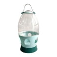 thumbnail image 2 of ziyahi Parrot Parakeet Water Dispenser Backyard Drinking Container Quail Chicken Automatic Feeder Drinker Convenient Green 4L, 2 of 6