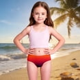 thumbnail image 5 of XinghaiYIDE Girls UPF 50+ Two-Piece Rash Guard Swimsuit,Kids Swim Shorts,Sun Protection Sport Bathing Suit for Toddlers & Kids,Sizes 90-140 B-A, 5 of 8