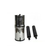 Berkey Royal Stainless Steel Gravity Water Filter System with 2 Black Element For Under Sink And Countertop Water Filter System