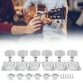 thumbnail image 1 of String Tuning Key, Metal Guitar Tuners 3 Left 3 Right with Rust Proof Design for Folk Guitar Replacement Parts, 1 of 7