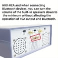thumbnail image 4 of Radio Estéreo de Escritorio RX260 TEF6686, Transmisor Bluetooth Infrarrojo de Alta Sensibilidad con Control Remoto., 4 of 5