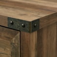 thumbnail image 6 of 30" Farmhouse Barn Door Accent Cabinet in Rustic Oak, 6 of 8