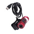 thumbnail image 1 of Caméra Web HD Rotative à 360 avec Microphone Intégré, Haute Définition 0. Pixels, Angle Réglable, pour PC, Windows 10 XP Vista, 1 of 7