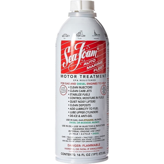 Sea Foam Motor Treatment SF-16 - Multi-Use Liquid - 6 Pack, 16 oz