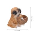 thumbnail image 2 of Puppy Shape Container Sundries Holder Funny Key for Wall Ornament, 2 of 8