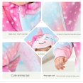 thumbnail image 4 of Unisex Baby Animal Onesie Flannel Hooded Romper for Infants Toddlers (0-3 Years) Winter Jumpsuit for Boys and Girls, 4 of 6