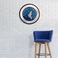 thumbnail image 5 of Minnesota Timberwolves 17.5" Modern Disc Mirrored Wall Sign, 5 of 5