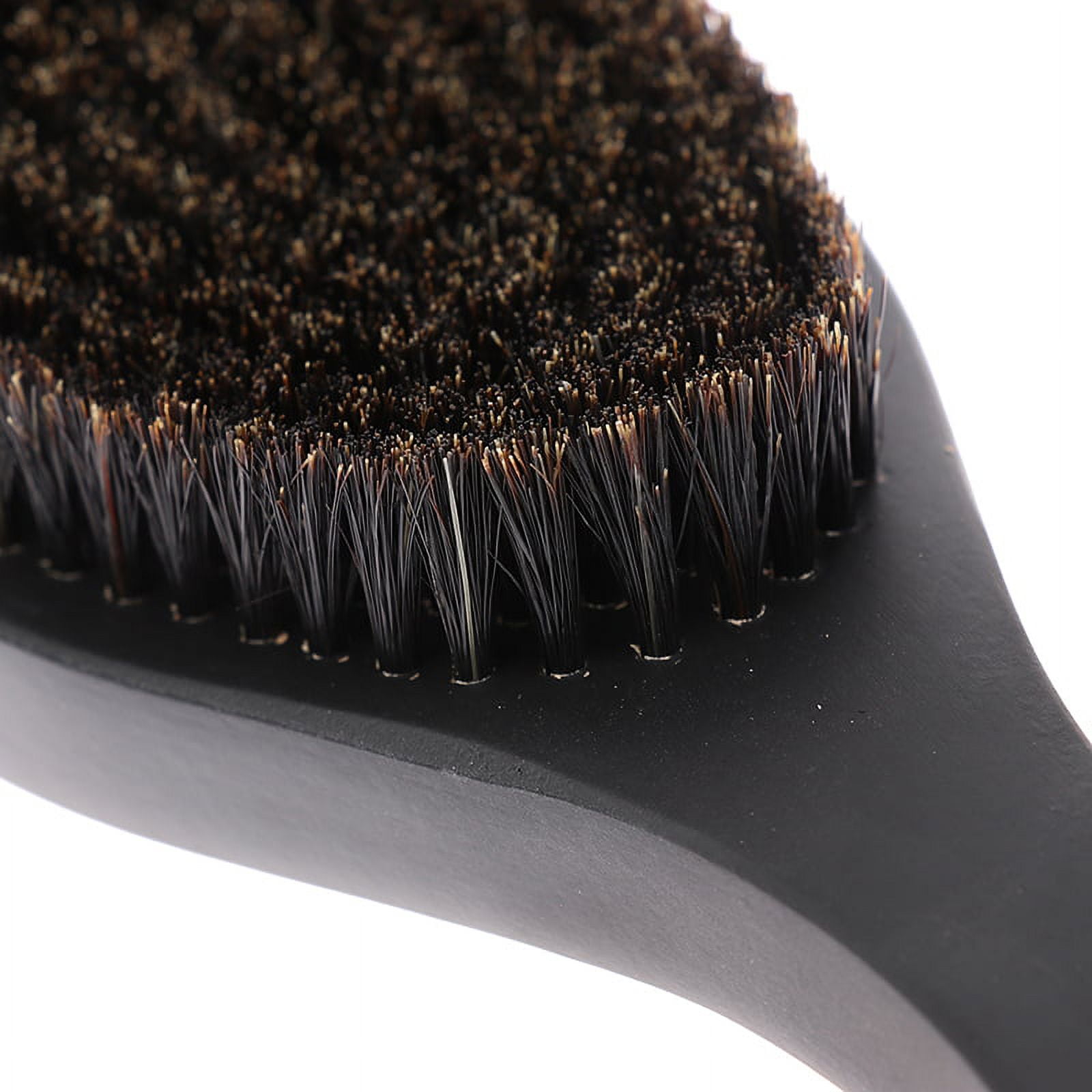 Curved Soft Boar Bristle Wave Hair Brush Wooden Handle Premium Magic Wave Br WA
