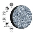 thumbnail image 4 of Naloa Paisley4 PVC Leather Spare Tire Wheel Cover for Car Truck SUV Camper Trailer Universal Fit many size15 inch, 4 of 6