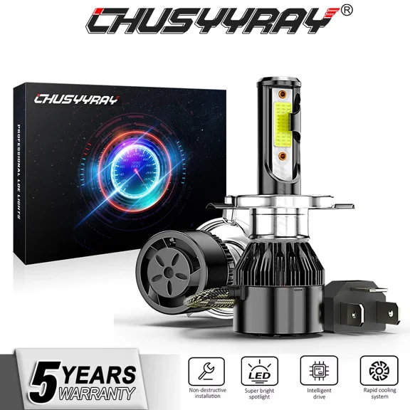For Subaru Legacy 1992-1997 6000K 2pc 9003 LED Headlight High/Low Beam Bulbs Kit