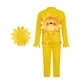 thumbnail image 1 of Disfraz de sol para niños, disfraz de juego de rol lindo y novedoso para fiesta temática de carnaval S, 1 of 8