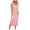 Pink Stripe, variant on DOKOTOO Women's V Neck Side Split Sleeveless Tank Dress -Perfect for Summer Beach Vacation