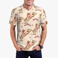 thumbnail image 1 of Fotbe Howdy Cowgirl Camiseta Polo de Golf para Hombre con Estampado – Camisa Deportiva Transpirable con Cuello Abotonado-X-Large, 1 of 6
