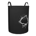 thumbnail image 2 of ZICANCN Poker Spades Aces Laundry Basket Organizer , Dirty Clothes Hamper for Bathroom Kids Girls Boys Laundry Hamper Small, 2 of 8
