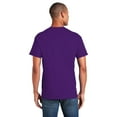 thumbnail image 6 of Gildan Short Sleeve T-Shirt for Men - S Size | 100 Heavy Cotton Crew Neck Tee, Purple, 5.3 oz, 6 of 6